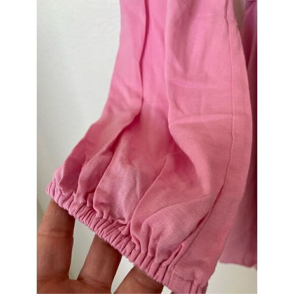 Sanctuary Cutout Long Sleeve Mini Dress in Pink NEW - Picture 6 of 8